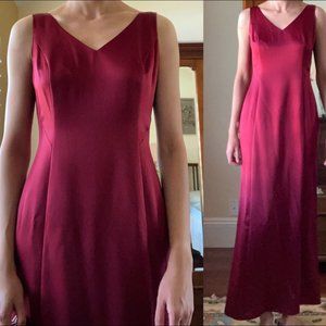 Ann Taylor Loft Red Sleeveless Evening Gown (NWT)